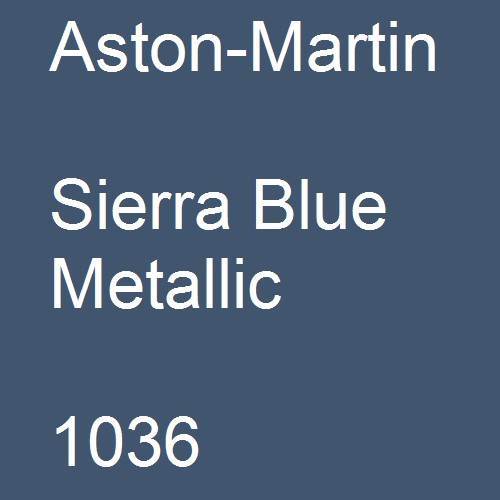 Aston-Martin, Sierra Blue Metallic, 1036.